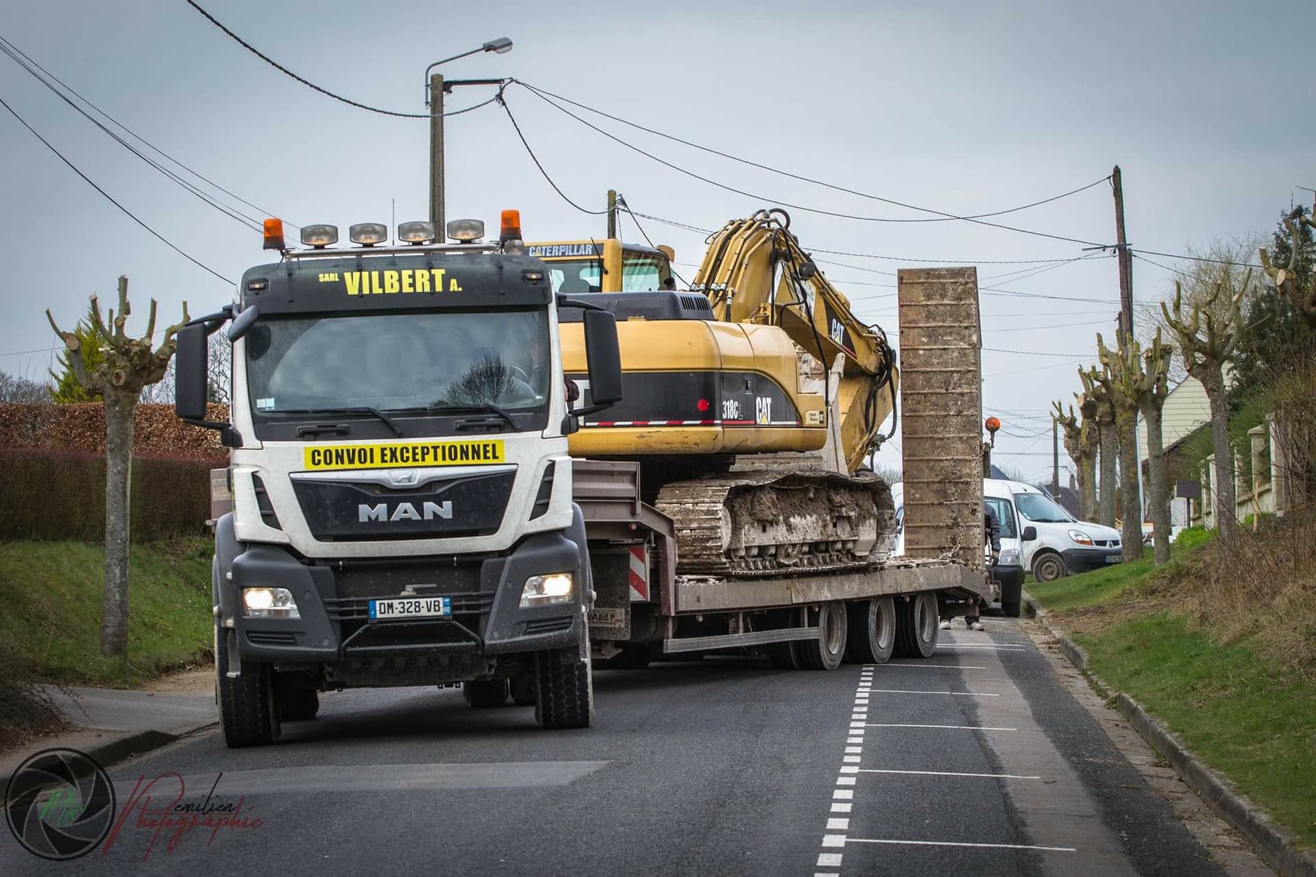 Camion Vilbert Transports — transport de matériaux Hauts-de-France